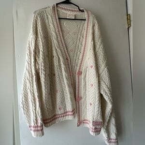 Taylor Swift, Lover cardigan. Oversized. XL/2XL. Never worn.